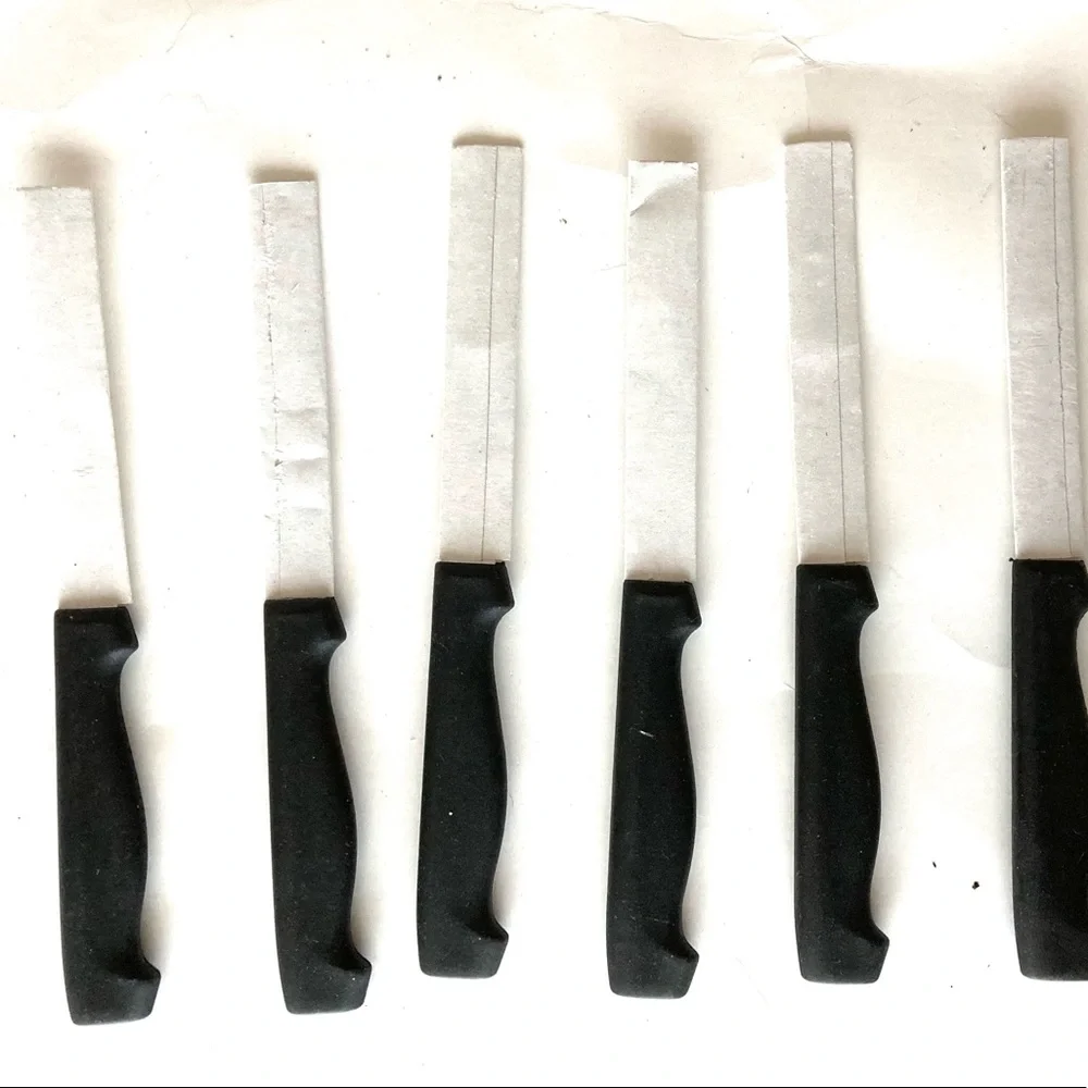Steak knives set of 6 new steak knives stainless steel steak knives 6 knives